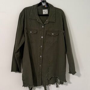 Highway Jeans Forest Green Outerwear